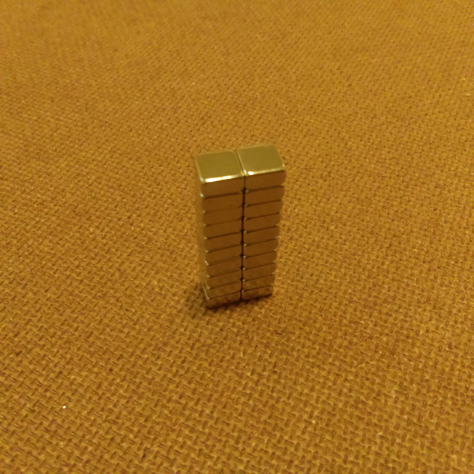 20 Neodymium 1/4 X 1/4 X 1/16 Inches Block/Bar Magnet.