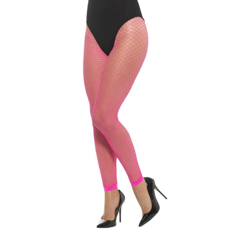 Footless Net Tights Adult Purple Footless Net Tights Adult Purple