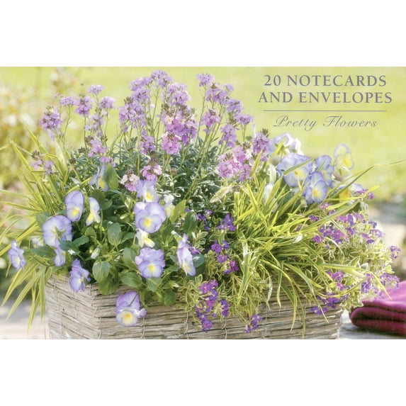 20 Notecards and Envelopes: Pretty Flowers : A delightful pack of high-quality flower gift cards with decorative envelopes (General merchandise)