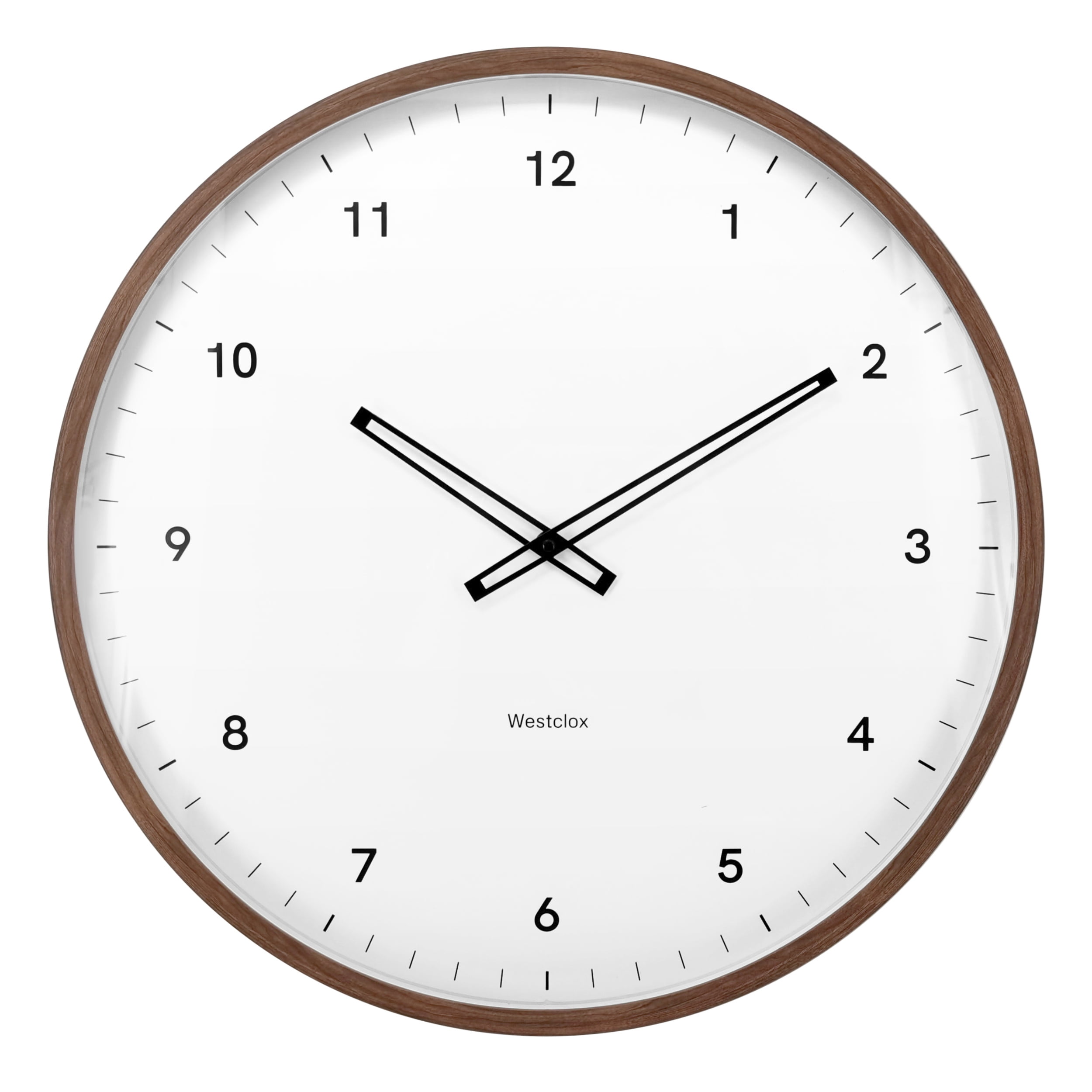 20" OAK FINISH WALL CLOCK