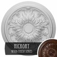 thumbnail image 1 of 20"OD x 1 1/2"P Damon Ceiling Medallion (Fits Canopies up to 3 3/8"), Hand-Painted Hickory, 1 of 9