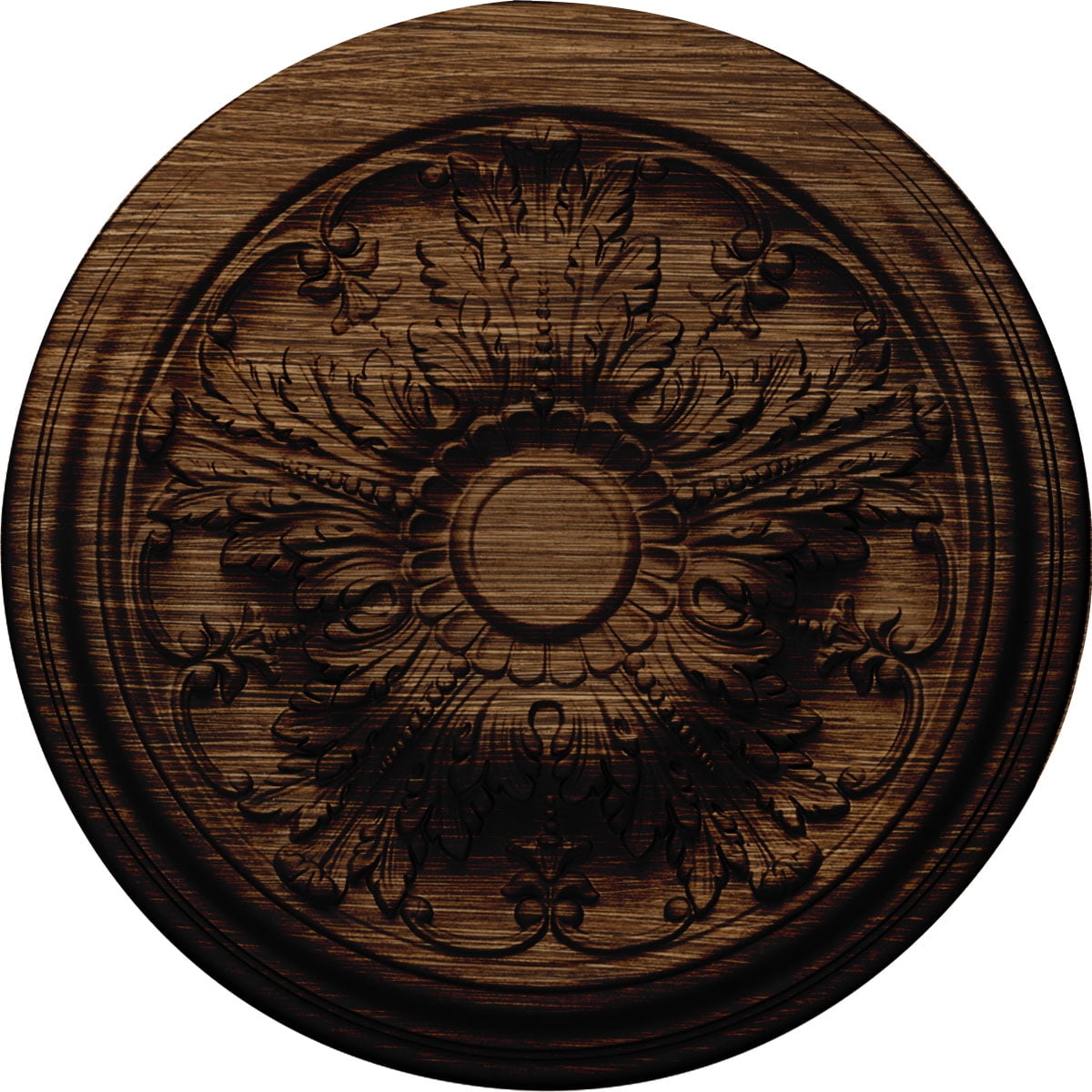 Ekena Millwork 20"OD X 1 1/2"P Damon Ceiling Medallion Fits Canopies Up To 3 3 8 Hand Painted Polished Copper B8a3a937 9800 428e B663 F0c151f4a6fb.5b274310257585b4c3142f978d61d112