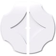 thumbnail image 1 of 20"OD x 1"ID x 7"C x 1"P Percival Architectural Grade PVC Contemporary Ceiling Medallion, Two Piece, 1 of 11