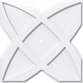 thumbnail image 1 of 20"OD x 1"ID x 7"C x 1"P Titus Architectural Grade PVC Contemporary Ceiling Medallion, 1 of 11
