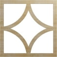 thumbnail image 1 of 20"OD x 12 3/4"ID x 3/8"T Statesman Wood Fretwork Pierced Ceiling Medallion, Hickory, 1 of 3