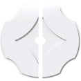 thumbnail image 1 of 20"OD x 2"ID x 7"C x 1"P Percival Architectural Grade PVC Contemporary Ceiling Medallion, Two Piece, 1 of 11