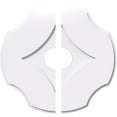 thumbnail image 1 of 20"OD x 4"ID x 7"C x 1"P Percival Architectural Grade PVC Contemporary Ceiling Medallion, Two Piece, 1 of 11