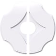 thumbnail image 1 of 20"OD x 5"ID x 7"C x 1"P Percival Architectural Grade PVC Contemporary Ceiling Medallion, Two Piece, 1 of 11