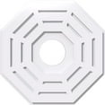 thumbnail image 1 of 20"OD x 5"ID x 8"C x 1"P Westin Architectural Grade PVC Contemporary Ceiling Medallion, 1 of 11