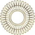 thumbnail image 1 of 20"OD x 7 1/2"ID x 1/2"P Cornelius Architectural Grade PVC Pierced Ceiling Medallion, Antiqued Pale Gold, 1 of 10