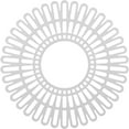thumbnail image 1 of 20"OD x 7 1/2"ID x 1/2"P Cornelius Architectural Grade PVC Pierced Ceiling Medallion, 1 of 8