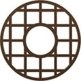 thumbnail image 1 of 20"OD x 7 1/4"ID x 1/2"P O'Neal Architectural Grade PVC Pierced Ceiling Medallion, Copper, 1 of 10