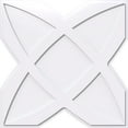 thumbnail image 1 of 20"OD x 7"C x 1"P Titus Architectural Grade PVC Contemporary Ceiling Medallion, 1 of 11