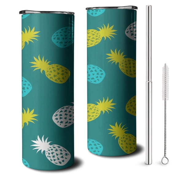 20 OZ Coffee Tumble Slim Tumbler Cup with Straw,Thermal with Lids for Hot and Cold Drinks for Fathers Husband Mothers