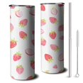 thumbnail image 1 of 20 OZ Insulated Tumblers Slim Tumbler Cup with Straw,Thermal with Lids for Hot and Cold Drinks for Outdoor Sports Wedding, 1 of 7