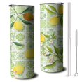 thumbnail image 1 of 20 OZ Tumbler Lemon Insulated Coffee Mug with Lid and Straw,Stainless Steel Vacuum Insulated Insulated Tumbler Gifts for Women Mothers, 1 of 7