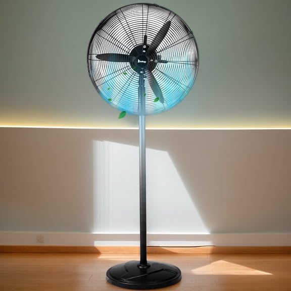 20" Oscillating Pedestal Fan, 4 Speed, BLDC Motor