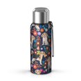 thumbnail image 1 of 20 Oz Beagle Dog Dog and Flower Coffee Tumbler Double Wall Insulated Stainless Steel Water Bottle | Metal Reusable Thermoses Flask with Cup Cap | Leak & Sweat Proof with Anti-Dust Lid, 1 of 7