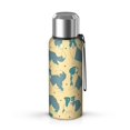 thumbnail image 1 of 20 Oz Border Collie Coffee Tumbler Double Wall Insulated Stainless Steel Water Bottle | Metal Reusable Thermoses Flask with Cup Cap | Leak & Sweat Proof with Anti-Dust Lid, 1 of 7