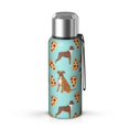 thumbnail image 1 of 20 Oz Boxer Dog Pitbull Terriers Dog and Pizza Coffee Tumbler Double Wall Insulated Stainless Steel Water Bottle | Metal Reusable Thermoses Flask with Cup Cap | Leak & Sweat Proof with Anti-Dust Lid, 1 of 7