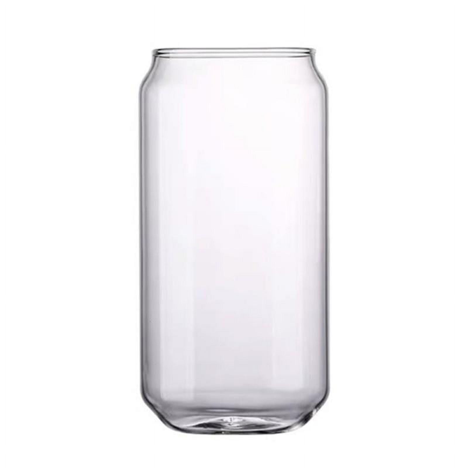 20oz Glass Water Tumbler with Silicone Protective Sleeve - Beer Can Shaped  Glass Cups with Straw and…See more 20oz Glass Water Tumbler with Silicone