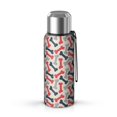 thumbnail image 1 of 20 Oz Dog Bones Coffee Tumbler Double Wall Insulated Stainless Steel Water Bottle | Metal Reusable Thermoses Flask with Cup Cap | Leak & Sweat Proof with Anti-Dust Lid, 1 of 7