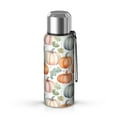 thumbnail image 1 of 20 Oz Fall Pumpkins and Leaves Pattern Coffee Tumbler Double Wall Insulated Stainless Steel Water Bottle | Metal Reusable Thermoses Flask with Cup Cap | Leak & Sweat Proof with Anti-Dust Lid, 1 of 7