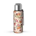 thumbnail image 1 of 20 Oz Fall Pumpkins Leaves Pattern Coffee Tumbler Double Wall Insulated Stainless Steel Water Bottle | Metal Reusable Thermoses Flask with Cup Cap | Leak & Sweat Proof with Anti-Dust Lid, 1 of 7