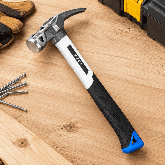 20 Oz Framing Hammer Smooth Face Rip Claw Jacketed Graphiteic Tool