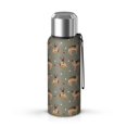 thumbnail image 1 of 20 Oz German Shepherd Dog and Footprint Coffee Tumbler Double Wall Insulated Stainless Steel Water Bottle | Metal Reusable Thermoses Flask with Cup Cap | Leak & Sweat Proof with Anti-Dust Lid, 1 of 7