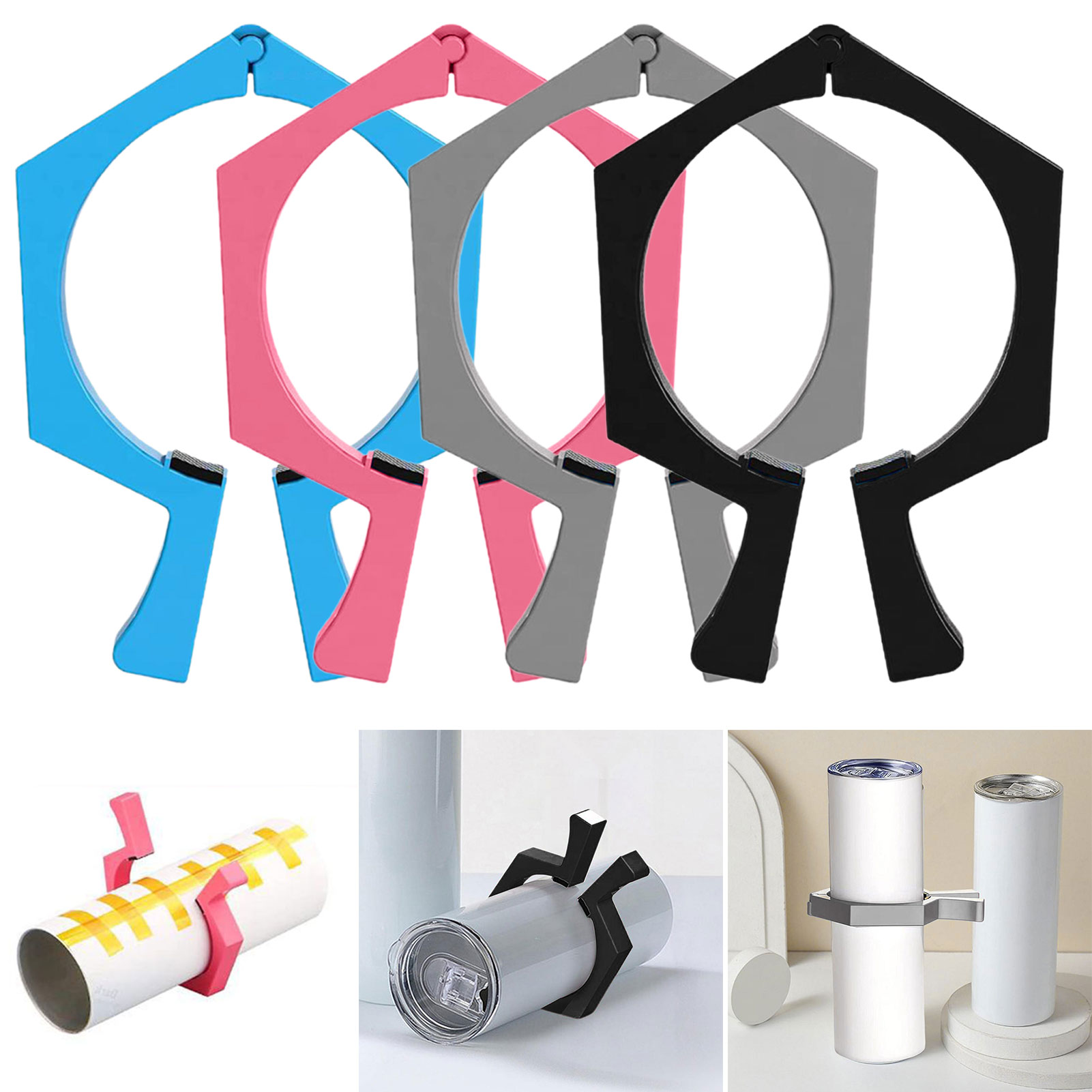 20 Oz Mug Clamp, Sublimation Tumblers Pinch, Adjustable Angle Pincher, Perfect Clamp Grip Tool, Supplies for Sublimation Paper & Tumblers