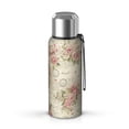 thumbnail image 1 of 20 Oz Pioneer Flower Coffee Tumbler Double Wall Insulated Stainless Steel Water Bottle | Metal Reusable Thermoses Flask with Cup Cap | Leak & Sweat Proof with Anti-Dust Lid, 1 of 7