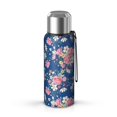 thumbnail image 1 of 20 Oz Pioneer Flower Coffee Tumbler Double Wall Insulated Stainless Steel Water Bottle | Metal Reusable Thermoses Flask with Cup Cap | Leak & Sweat Proof with Anti-Dust Lid, 1 of 7