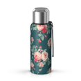 thumbnail image 1 of 20 Oz Pioneer Flower Coffee Tumbler Double Wall Insulated Stainless Steel Water Bottle | Metal Reusable Thermoses Flask with Cup Cap | Leak & Sweat Proof with Anti-Dust Lid, 1 of 7