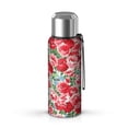 thumbnail image 1 of 20 Oz Pioneer Flower Coffee Tumbler Double Wall Insulated Stainless Steel Water Bottle | Metal Reusable Thermoses Flask with Cup Cap | Leak & Sweat Proof with Anti-Dust Lid, 1 of 7