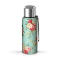 thumbnail image 1 of 20 Oz Pioneer Flower Coffee Tumbler Double Wall Insulated Stainless Steel Water Bottle | Metal Reusable Thermoses Flask with Cup Cap | Leak & Sweat Proof with Anti-Dust Lid, 1 of 7