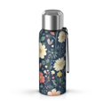 thumbnail image 1 of 20 Oz Pioneer Flower Coffee Tumbler Double Wall Insulated Stainless Steel Water Bottle | Metal Reusable Thermoses Flask with Cup Cap | Leak & Sweat Proof with Anti-Dust Lid, 1 of 7