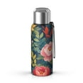 thumbnail image 1 of 20 Oz Pioneer Flower Coffee Tumbler Double Wall Insulated Stainless Steel Water Bottle | Metal Reusable Thermoses Flask with Cup Cap | Leak & Sweat Proof with Anti-Dust Lid, 1 of 7