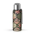 thumbnail image 1 of 20 Oz Pioneer Flower Coffee Tumbler Double Wall Insulated Stainless Steel Water Bottle | Metal Reusable Thermoses Flask with Cup Cap | Leak & Sweat Proof with Anti-Dust Lid, 1 of 7