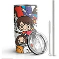 thumbnail image 1 of 20 Oz Stainless Steel Tumbler Leak Proof Tumbler with Straw and Lid, Travel Coffee Mug for Home Outdoor, Thermal Cups for Hot and Cold Drinks, 1 of 6