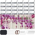 thumbnail image 1 of 20 Oz Sublimation Tumblers Bulk, Sublimation Blank Tumbler, Stainless Steel Double Wall Insulated Sublimation Cups with Lid and straw, Individually Box (24 Pack), 1 of 6