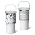 thumbnail image 1 of 20 Oz Tumbler Doctor's Line Tumbler with Lid and Straw, Birthday Gift Cup for Friend Women Men Coffee Travel Mug Thanksgiving Day Halloween Christmas Gift Water Bottle, 1 of 1
