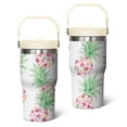 thumbnail image 1 of 20 Oz Tumbler Fruit Tumbler with Lid and Straw, Birthday Gift Cup for Friend Women Men Coffee Travel Mug Thanksgiving Day Halloween Christmas Gift Water Bottle, 1 of 1