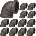 20 PACK 1/2" 4Way Side Outlet Tee, Industrial Cast iron Pipe Fittings