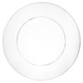 thumbnail image 1 of (20 PACK) EcoQuality 10.25" inch Round Clear Plastic Plates Mod Collection - Disposable China Like Party Plates, Heavy Duty Salad Plates, Dinner Plate, Dessert, Wedding, Serveware, 1 of 4