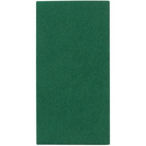 (20 PACK) Green Cloth Like Dinner Napkins - 1/6 Fold 12"x16" Single Use Linen Feel Disposable Guest Towel Napkins, Absorbent, Soft, Elegant, Bathroom Hand Towel, Party, Weddings, Receptions