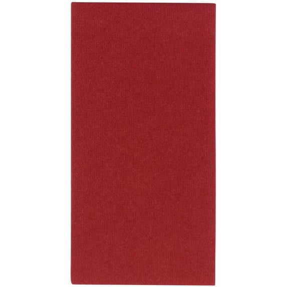 (20 PACK) Red Cloth Like Dinner Napkins - 1/6 Fold 12"x16" Single Use Linen Feel Disposable Guest Towel Napkins, Absorbent, Soft, Elegant, Bathroom Hand Towel, Party, Weddings, Receptions
