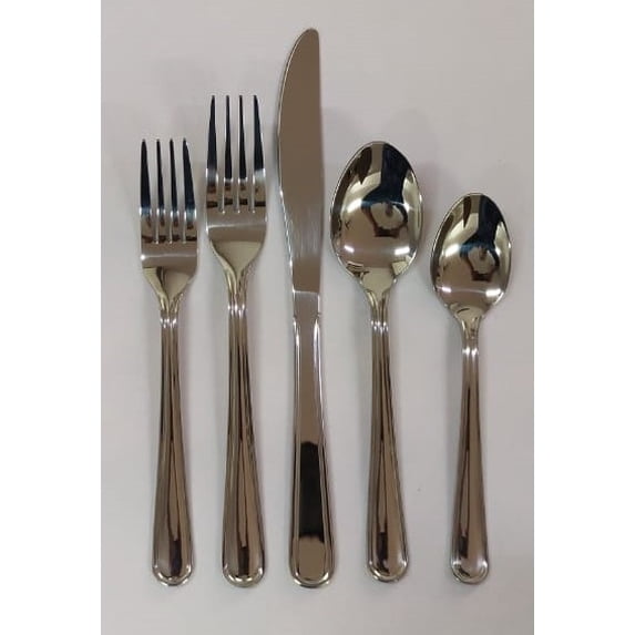 Mainstays Pearson Flatware Set, 20 Piece