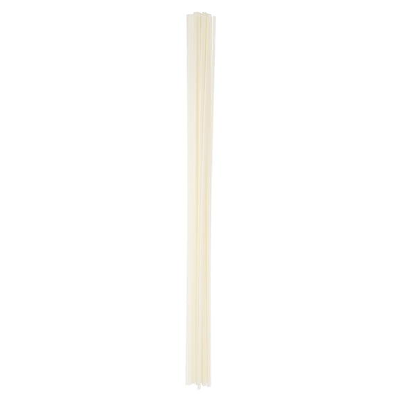 20 PCS 19.69in ABS Plastic Welding Rods, Double-Strand Round 5mm Diameter, Beige