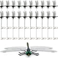 thumbnail image 1 of 20 PCS 3D Dragonfly Clips for Bugs Repellent Outdoor, Artificial Dragonfly Hat Clips Garden Decor, Dragonfly Clips to Keep Bugs Away Black Set, 1 of 8